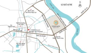 Vị trí chung cư The k Park Avenue Vinhomes Star City Thanh hóa
