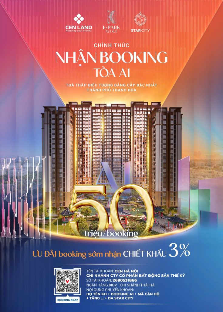 booking tòa A1 K park avenue vinhomes thanh hóa booking tòa A1 K park avenue vinhomes thanh hóa