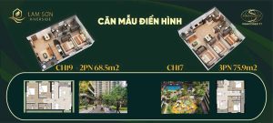 Mặt bằng thiết kế căn hộ