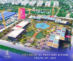 Tiến độ K Park Avenue tháng 9