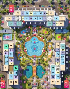 Tổng mặt bằng K Park Avenue