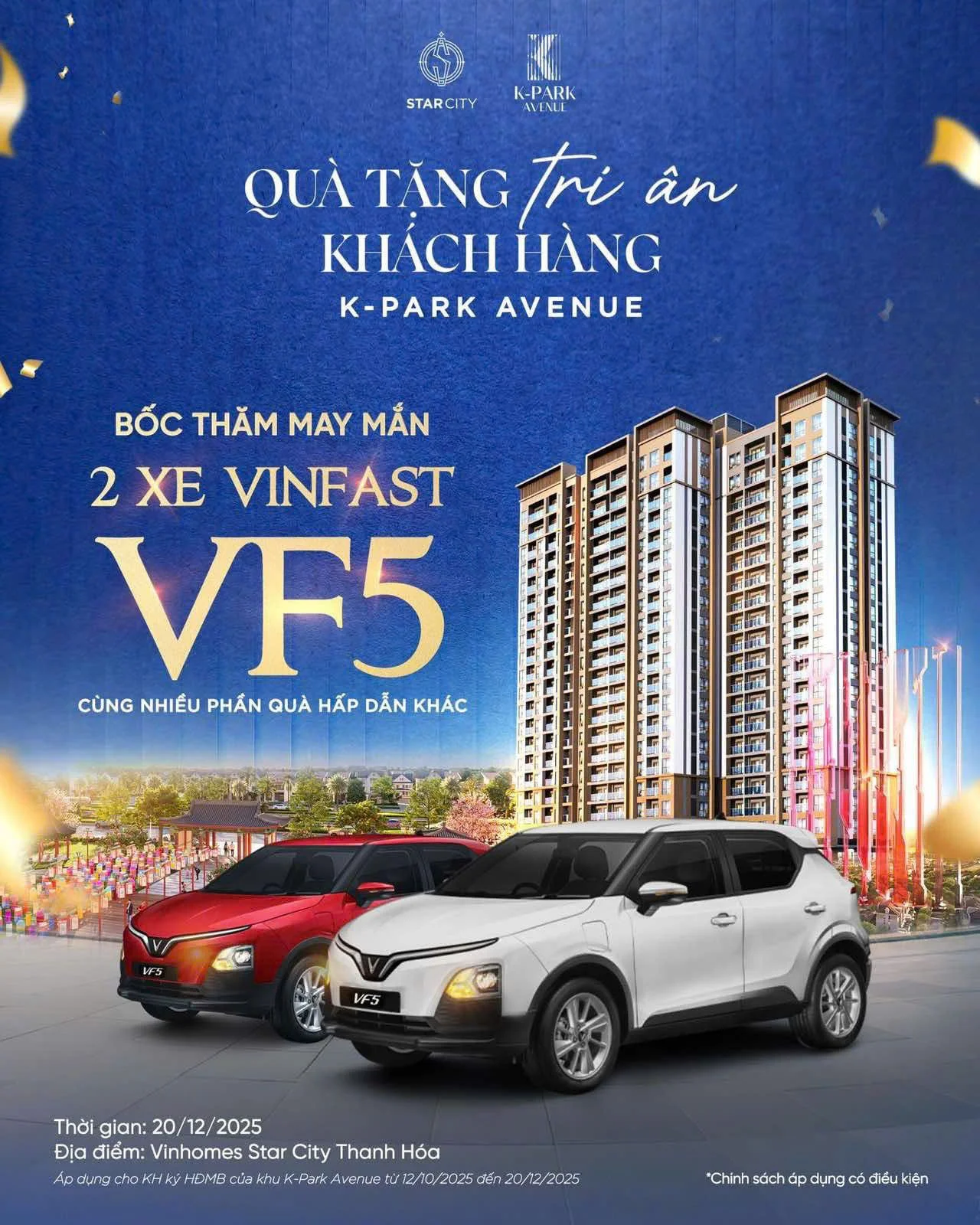 Sự kiện tri ân khách hàng K Park Avenue Vinhomes Star City Thanh Hóa